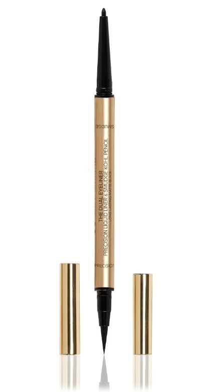 The Dual Eyeliner Precision Liquid Smudge Kohl Pencil Matte Black Gary Cockerill