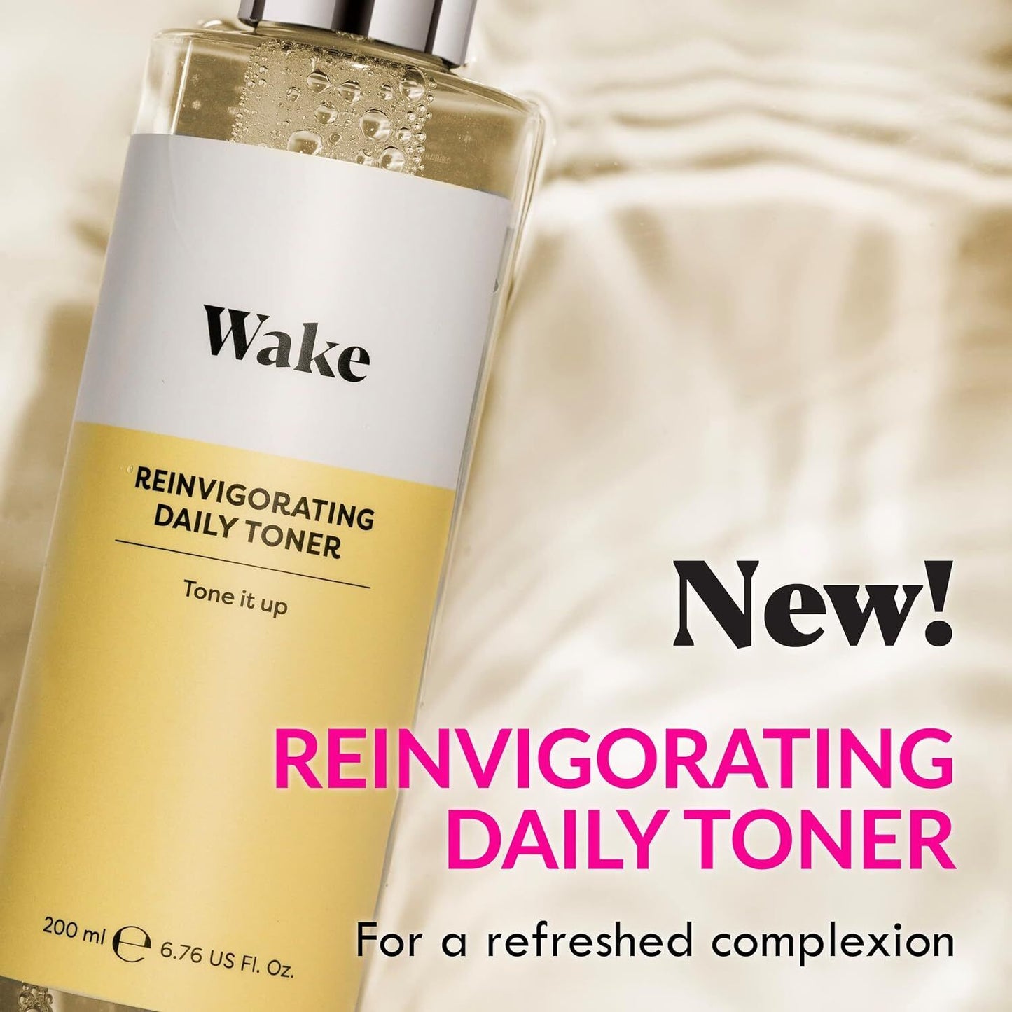 Reinvigorating Daily Toner  Face Wash Wake Skincare 50ml Tone It Up!