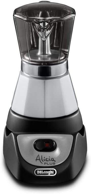 DeLonghi Alicia Plus Moka 2-4 Cup Espresso Coffee Maker No Filters No Pods