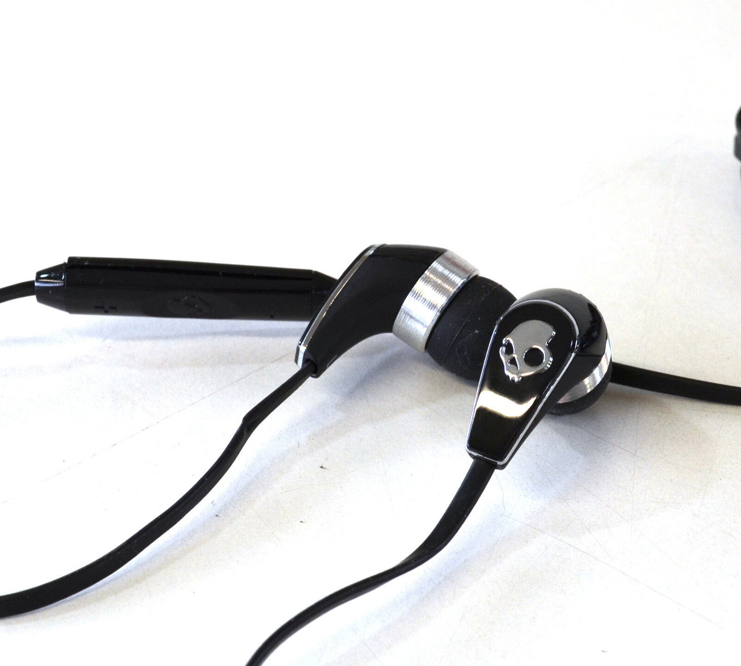 Skullcandy 50/50 Earphones Black/Chrome iPhone iPad Tablet Mic Remote