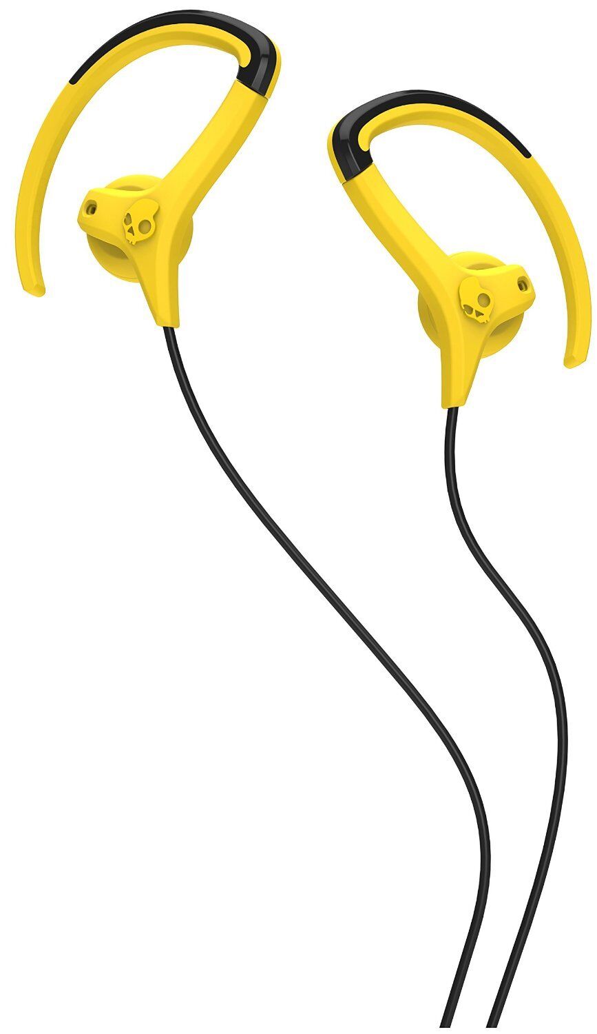 Skullcandy Chops Bud Hanger In-Ear Sports Headphones Yellow Plum Navy