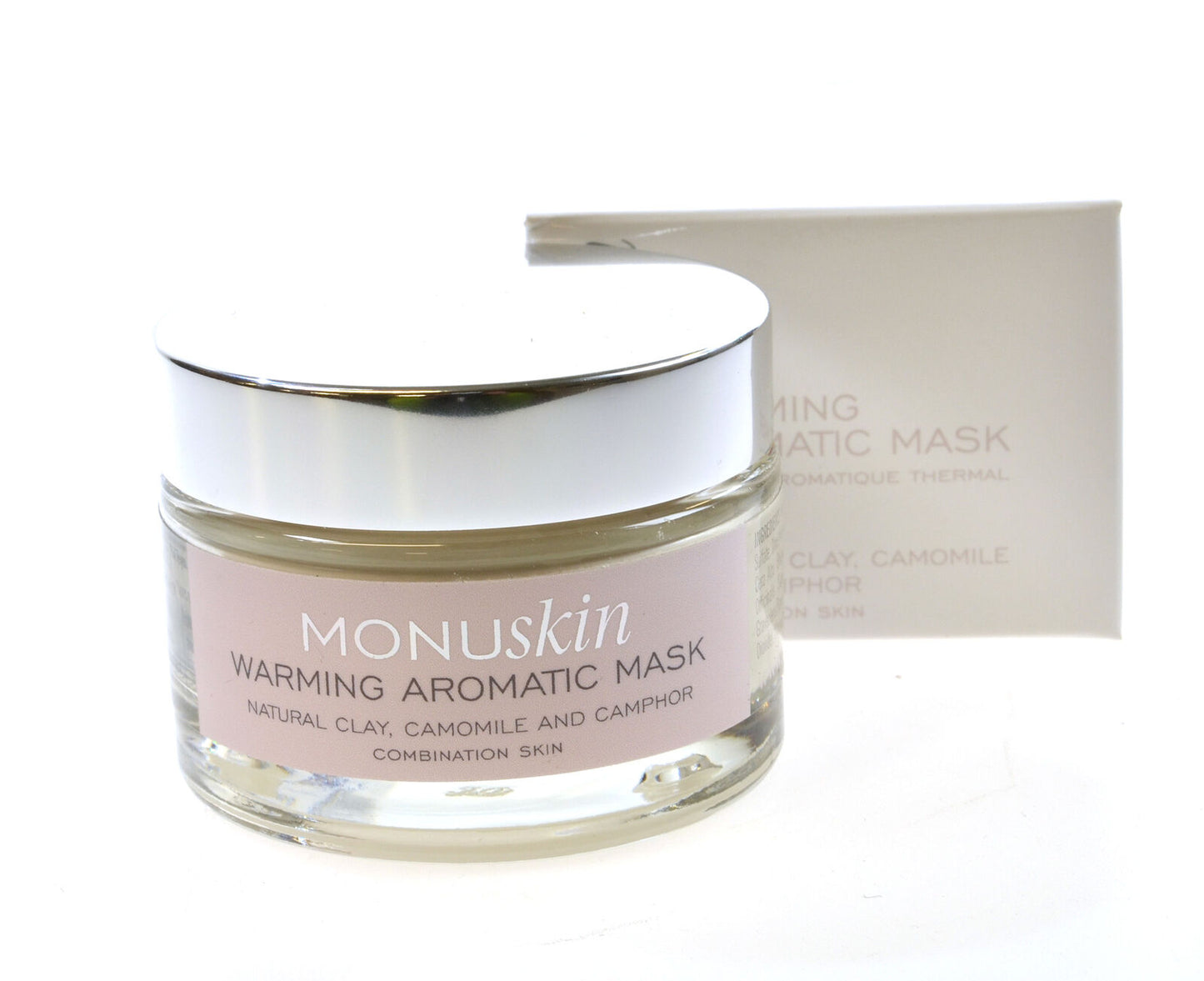 Monuskin Warming Aromatic Facial Clay Mask 50ml Camomile Camphor Normal Combo