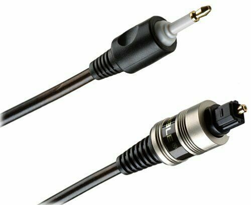 Monster Interlink Lightspeed 100 Toslink to Mini Optical Fibre Optic 1m Cable