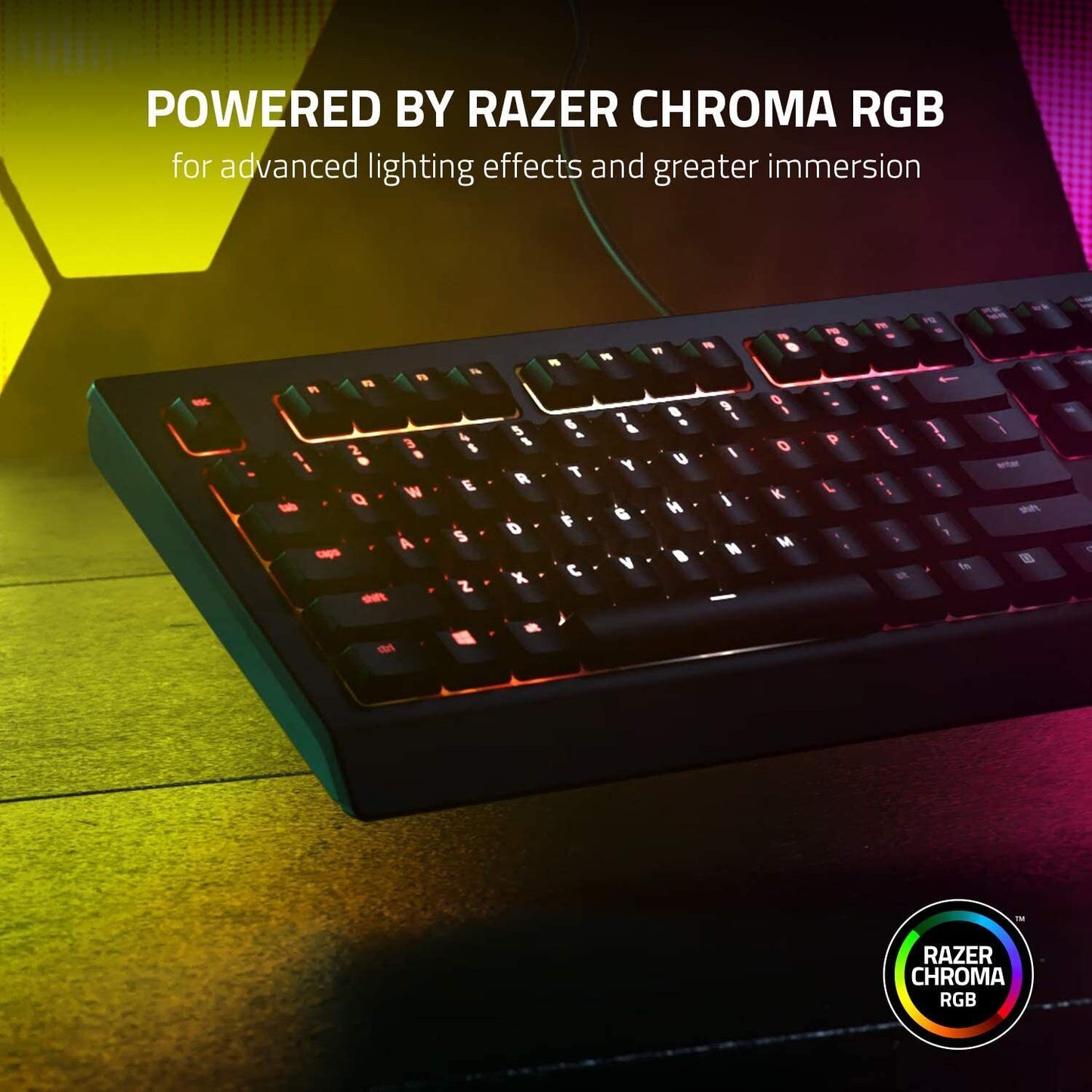 Razer Cynosa V2 Gaming Keyboard RGB Chroma Backlit Prgrammable Media Keys