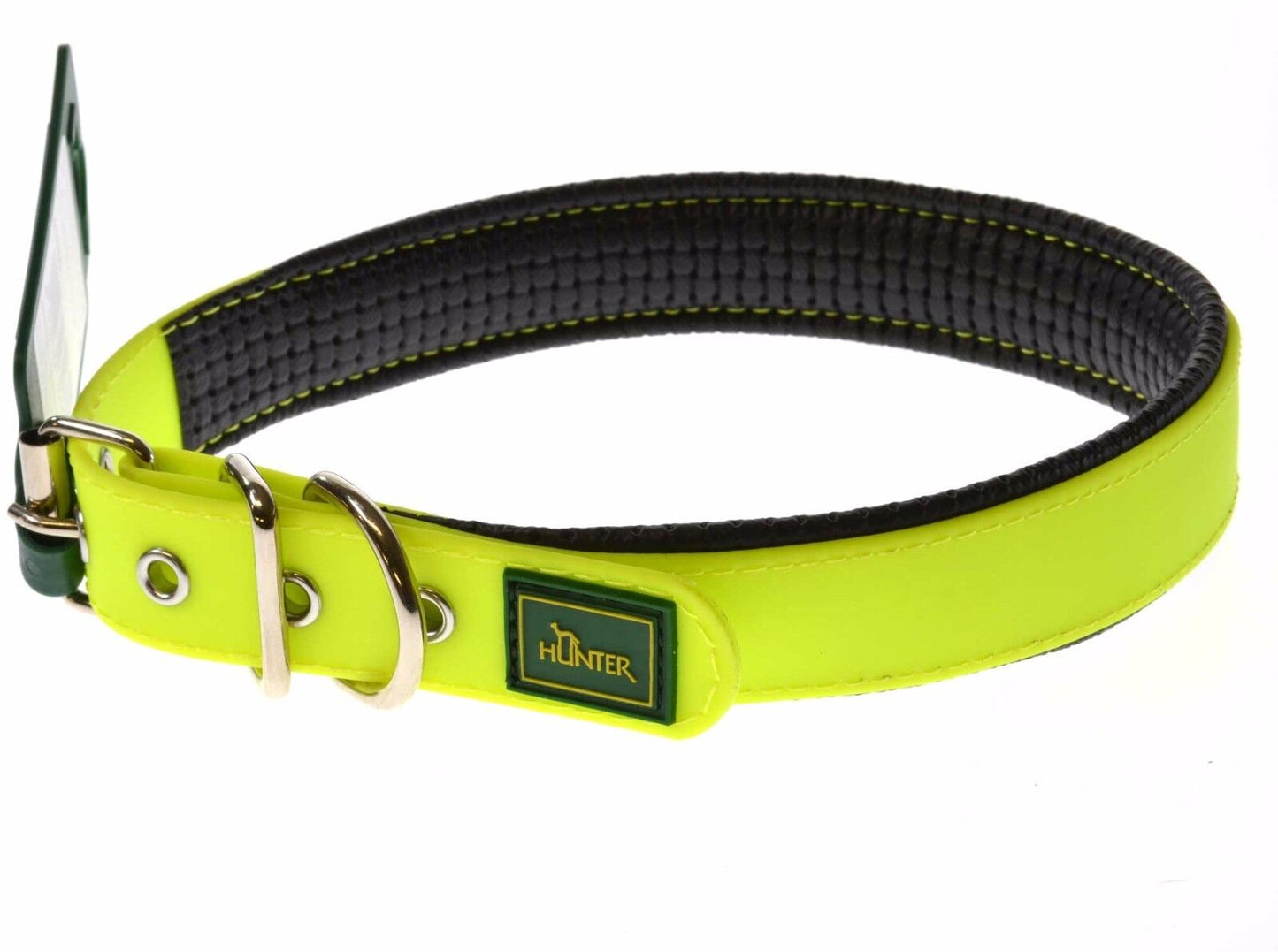 Hunter Dog Collar Convenience Comfort Neon Yellow Turquoise Blue Pink