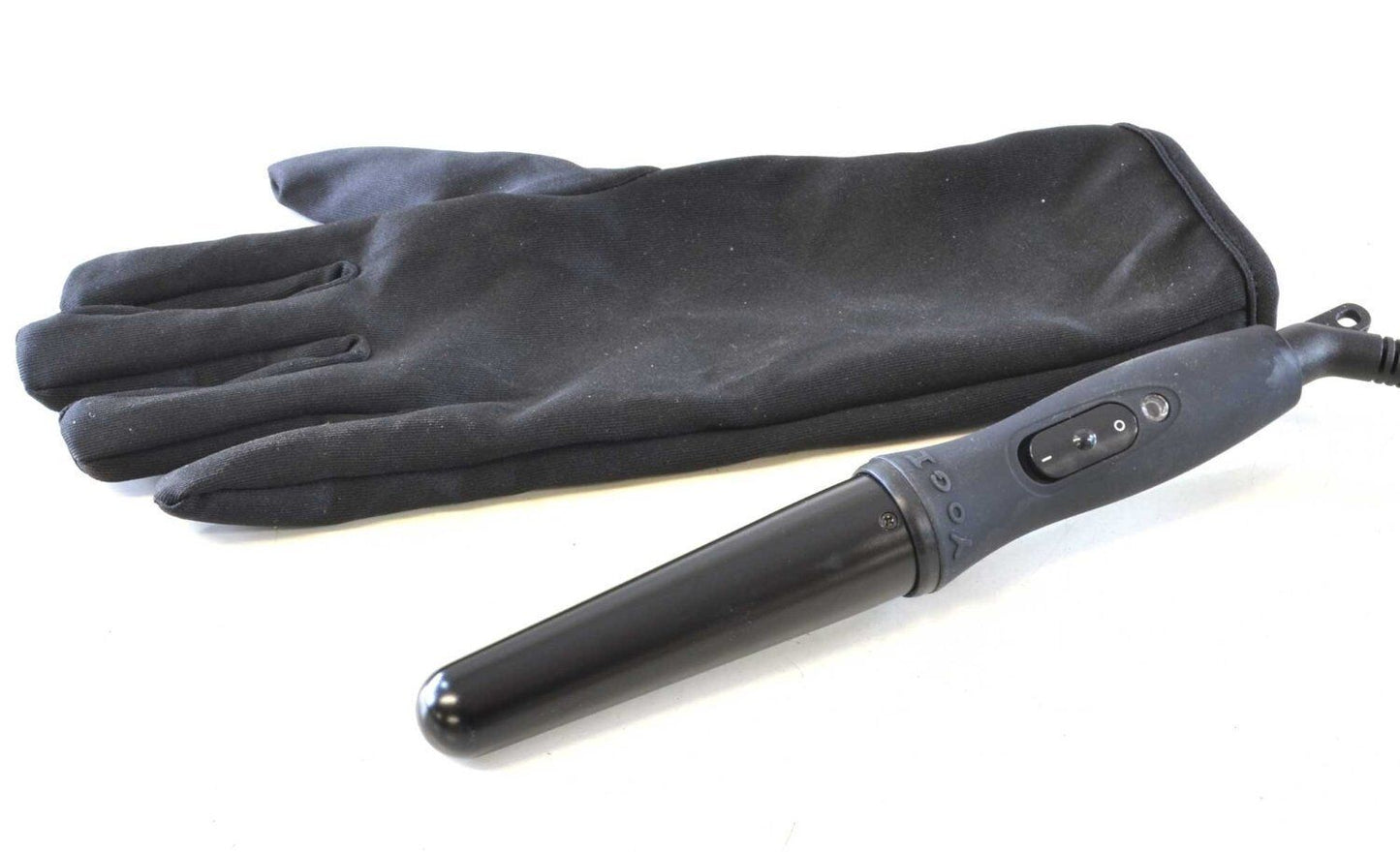 Yogi On The Go! Hair Wand Black with Free Glove Great Curls