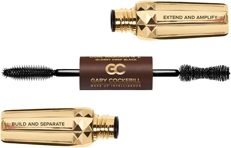 The Dual Mascara Gary Cockerill Build Separate Extend Amplify Glossy Deep Black