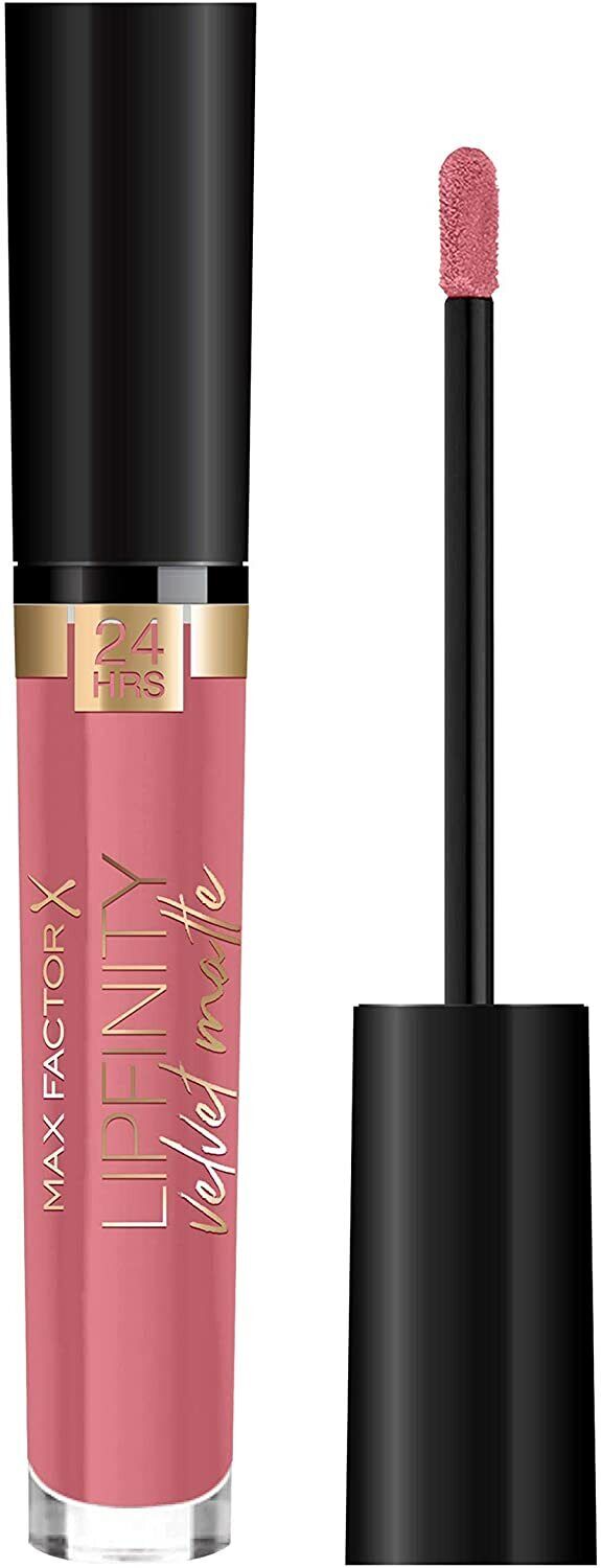 Max Factor Lipfinity Velvet Matte Lipstick Nude Pink Merlot Creme 4 Shades