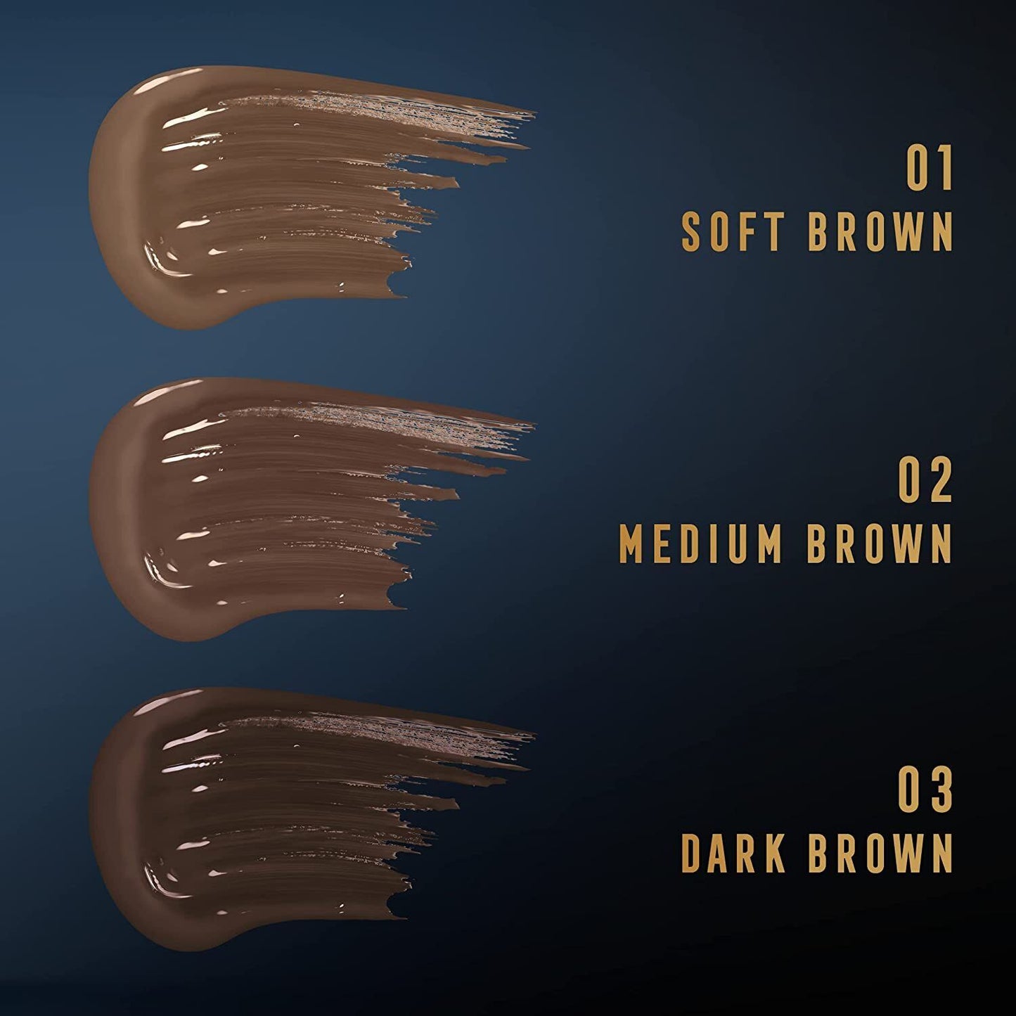 Max Factor Browfinity Soft Brown 01 Smudge Proof Softening Semi Permanent 44g