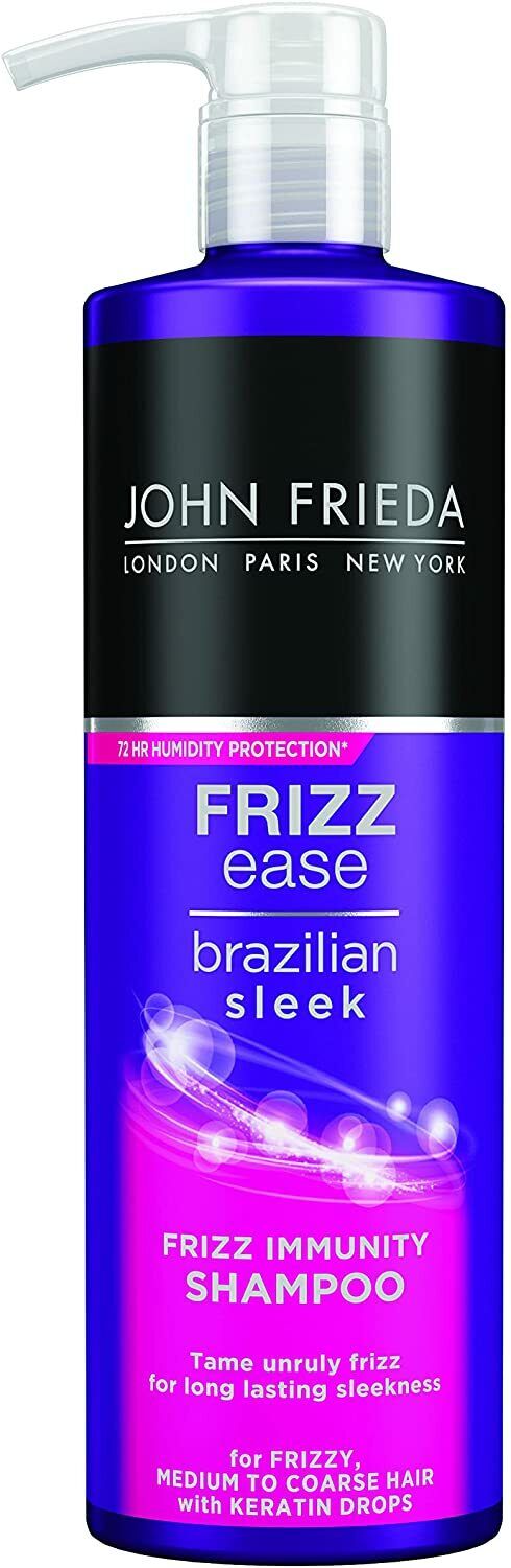 John Frieda Frizz Ease Brazilian Sleek Frizz Immunity Shampoo  500ml