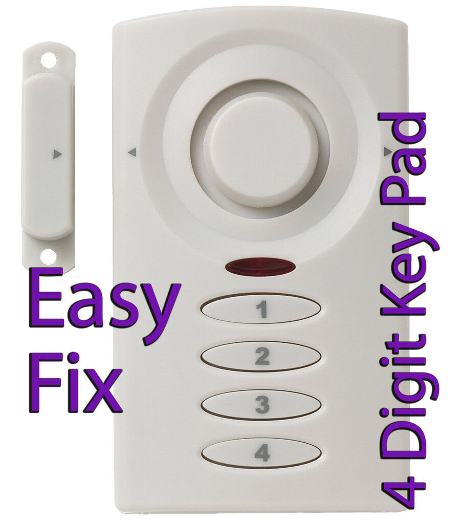 FRIEDLAND MA4 MINI KEYBPAD DOOR WINDOW ALARM SYSTEM EASY FIT