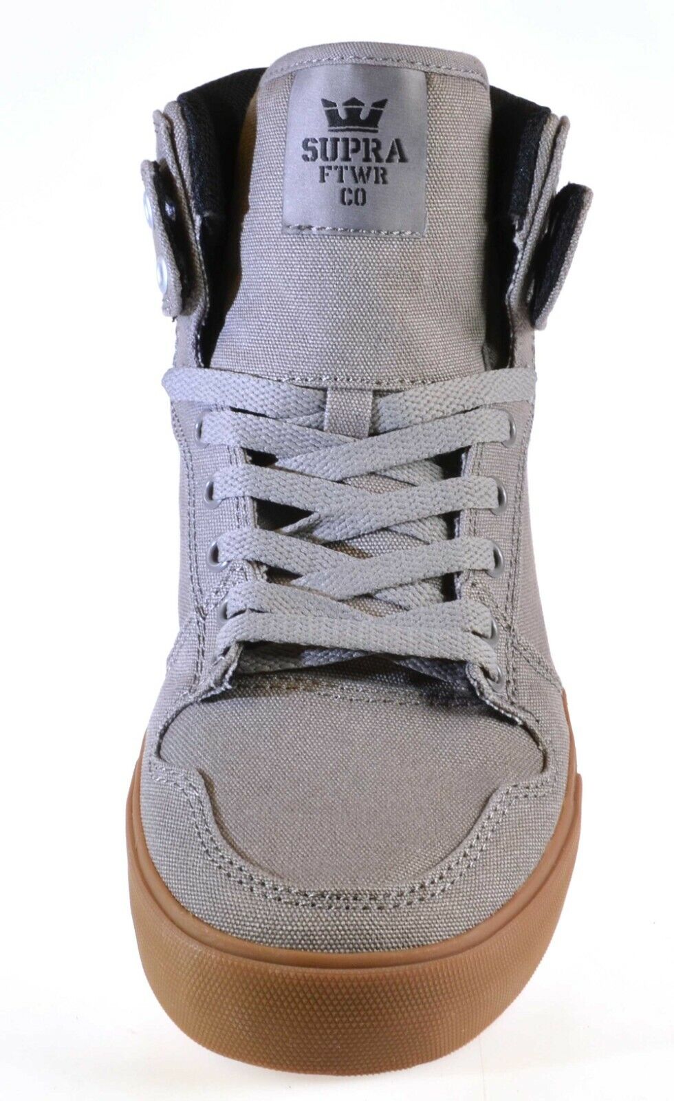 Supra Vaider Mid Top Skater White Grey Green Navy Black Mens Trainers Shoes