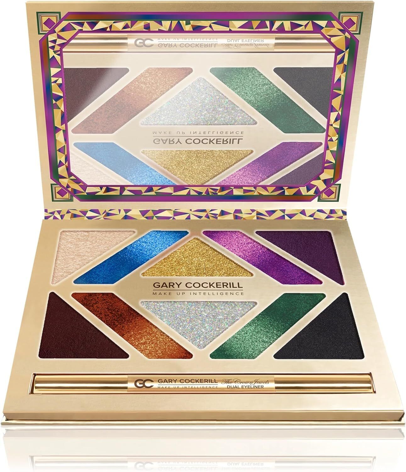 The Crown Jewels Eyeshadow Palette Dual Eyeliner Gary Cockerill