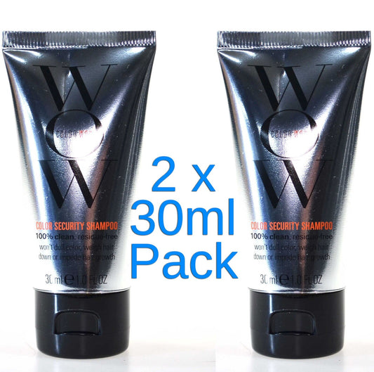 Color Wow Color Security Shampoo 2 x 30ml Sulphate Free