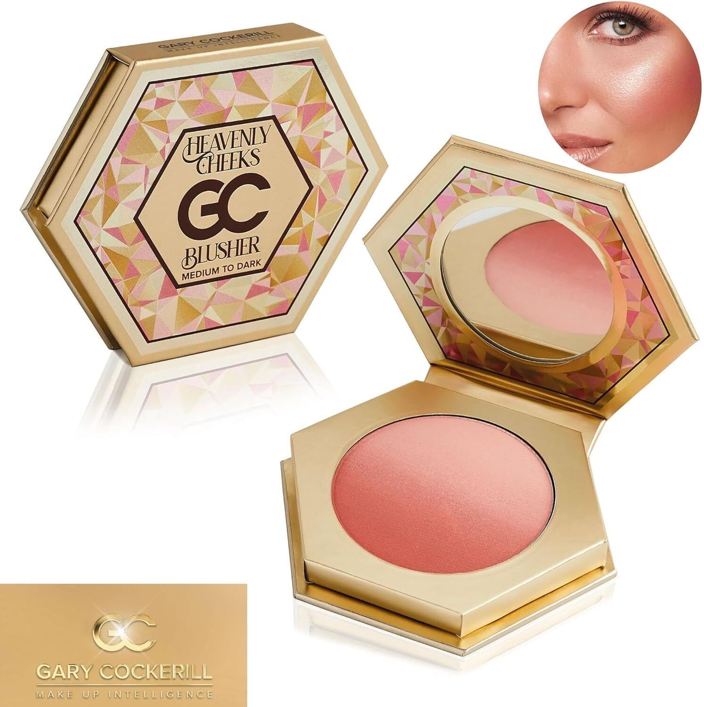 Heavenly Cheeks Blusher Medium Dark 8g Gary Cockerill