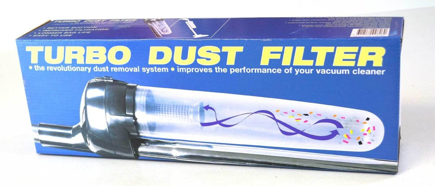 Universal Cyclonic Turbo Dust Interceptor Filter for Cylinder Hoover Vacuums