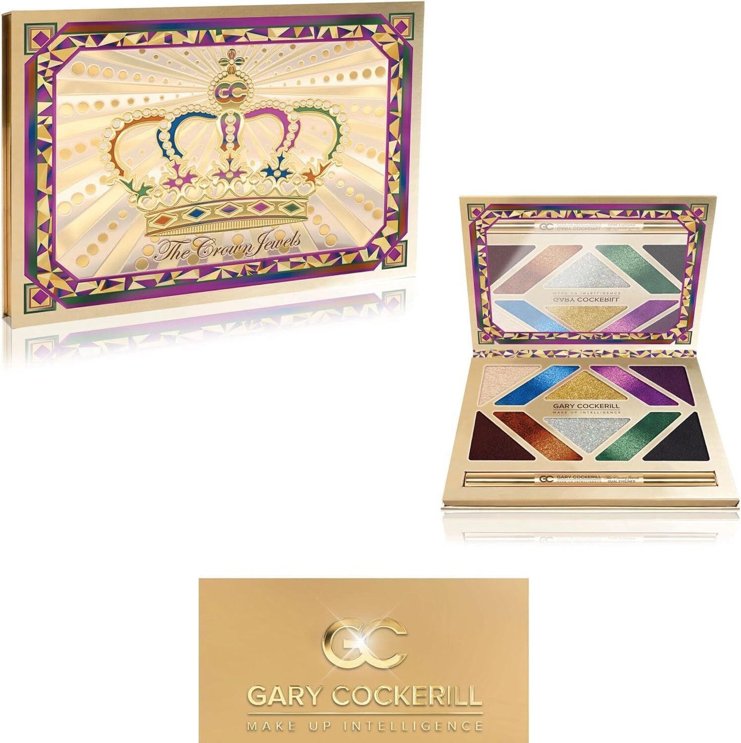 The Crown Jewels Eyeshadow Palette Dual Eyeliner Gary Cockerill