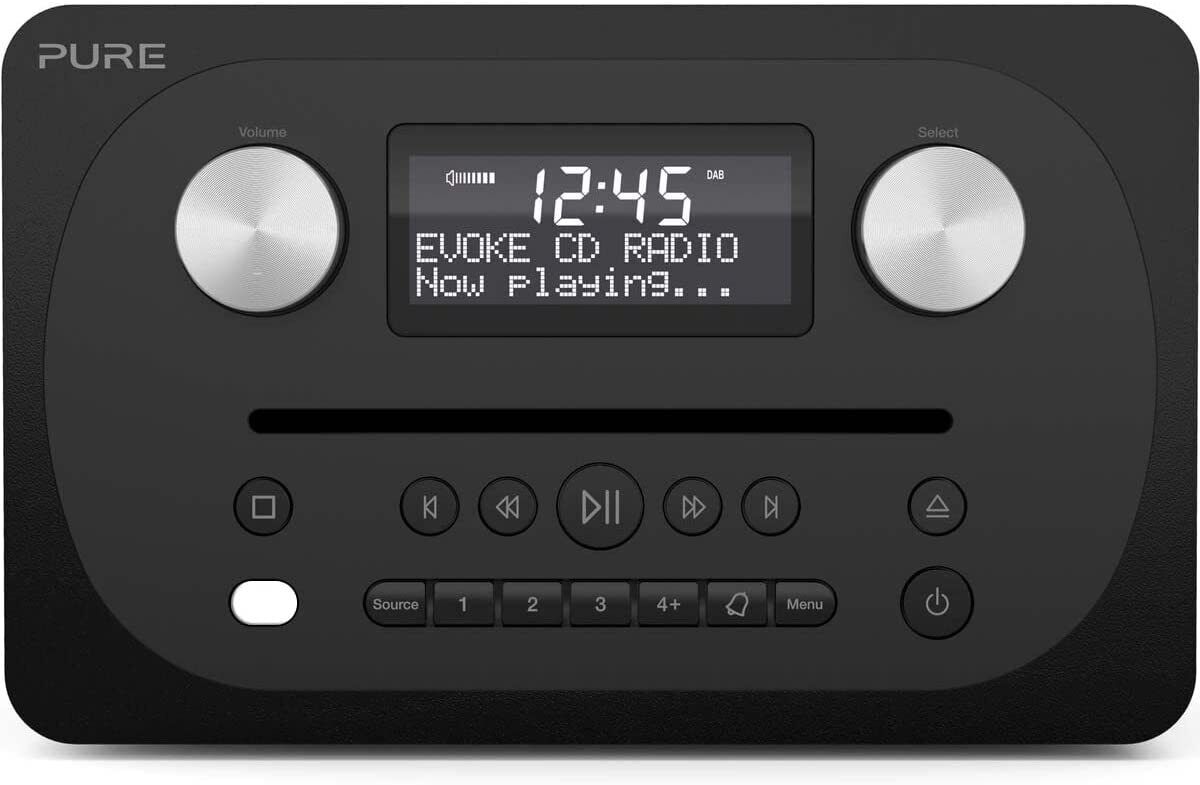 Pure Evoke C-D6 All in One Music Centre CD DAB DAB+ FM Bluetooth Speaker 20W RMS