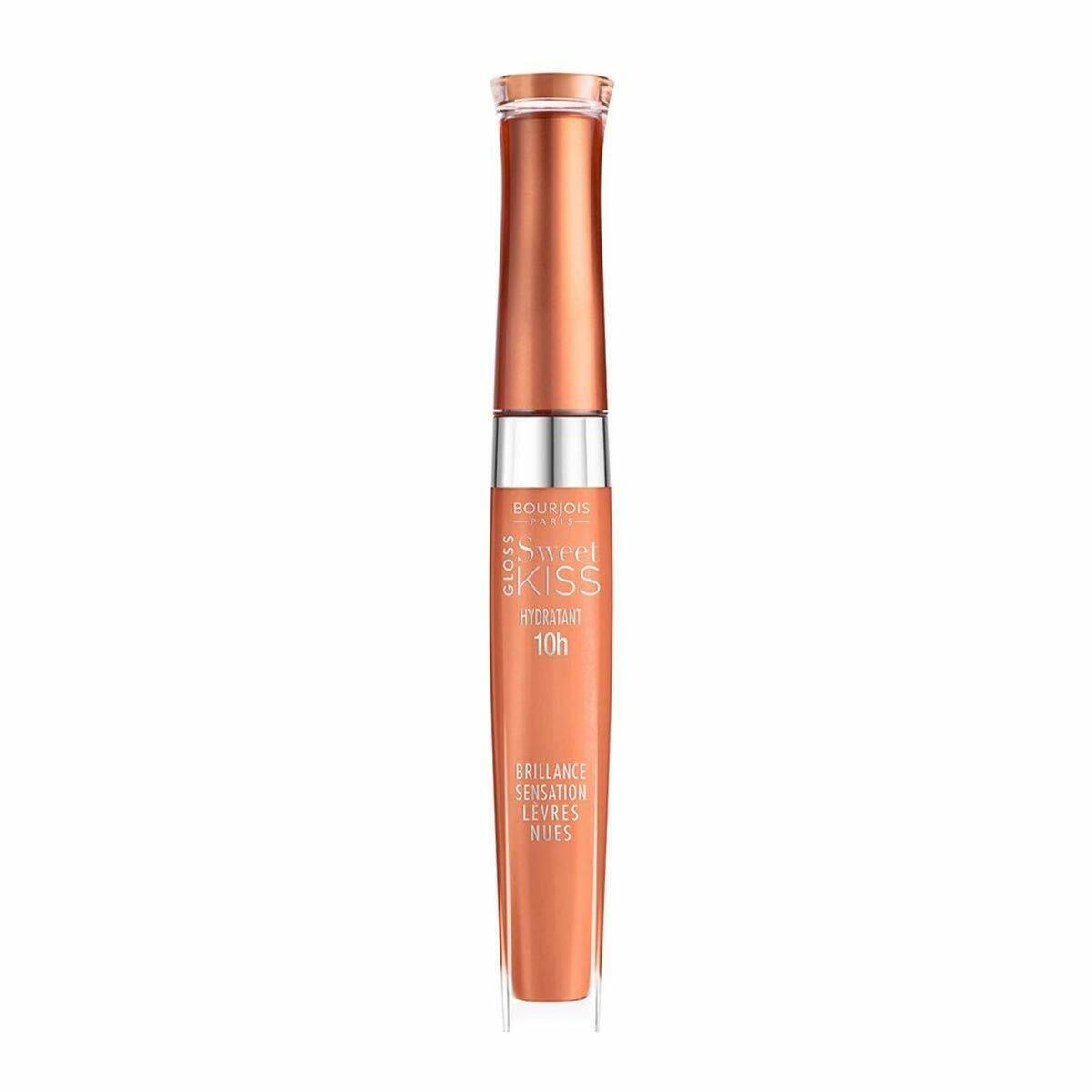 Genuine Bourjois Sweet Kiss Lip Gloss Stick SandSation Orange Press