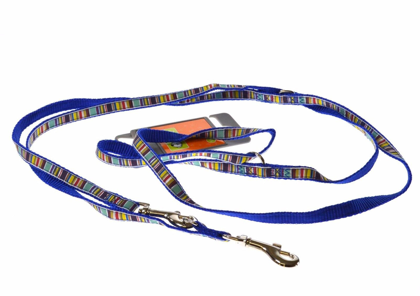 Hunter Training Ecco Sports Fun Stripes Nylon Dog Lead Leash