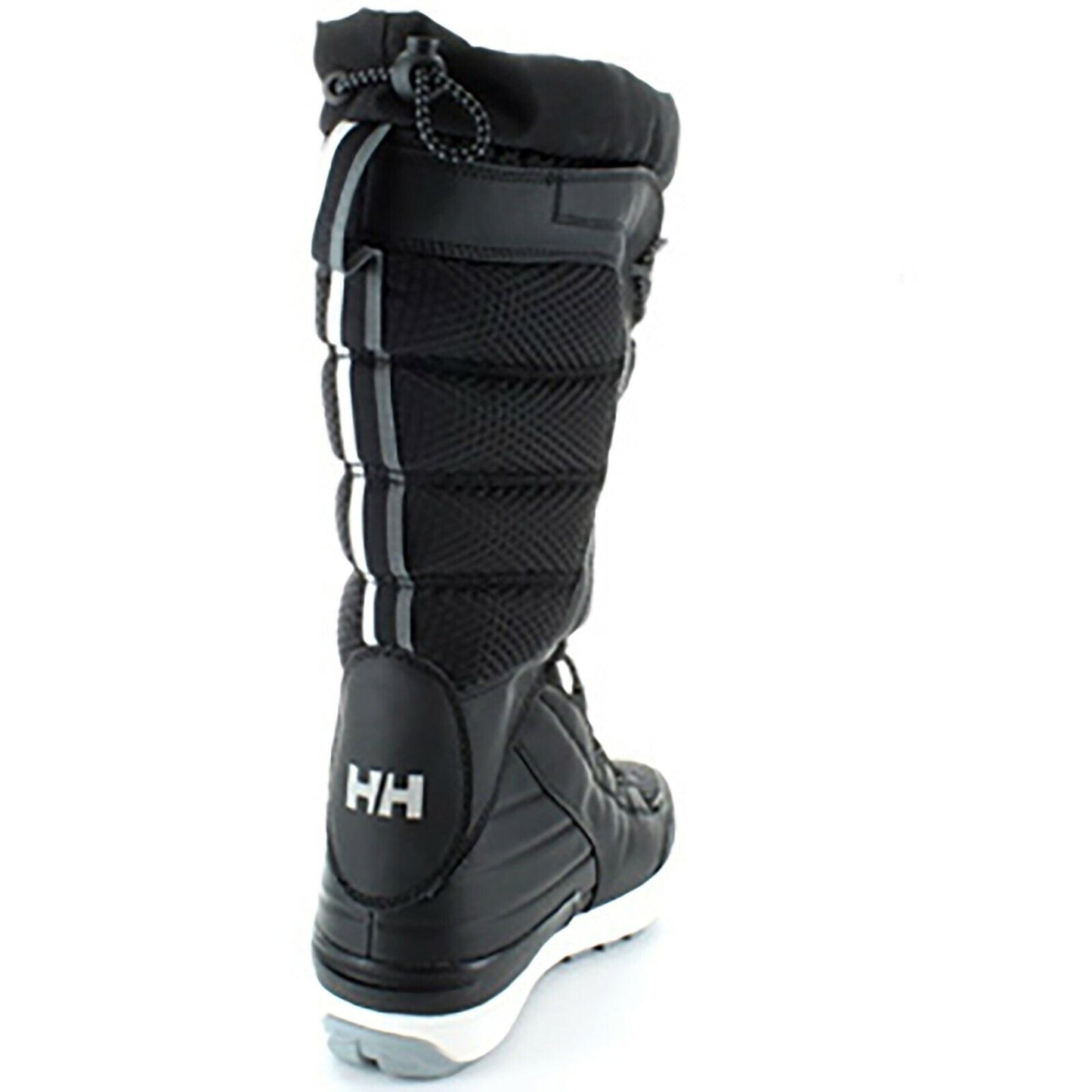 HELLY HANSEN LADIES EQUIPE 3 SNOW BOOT BLACK WHITE FULL INSULATION