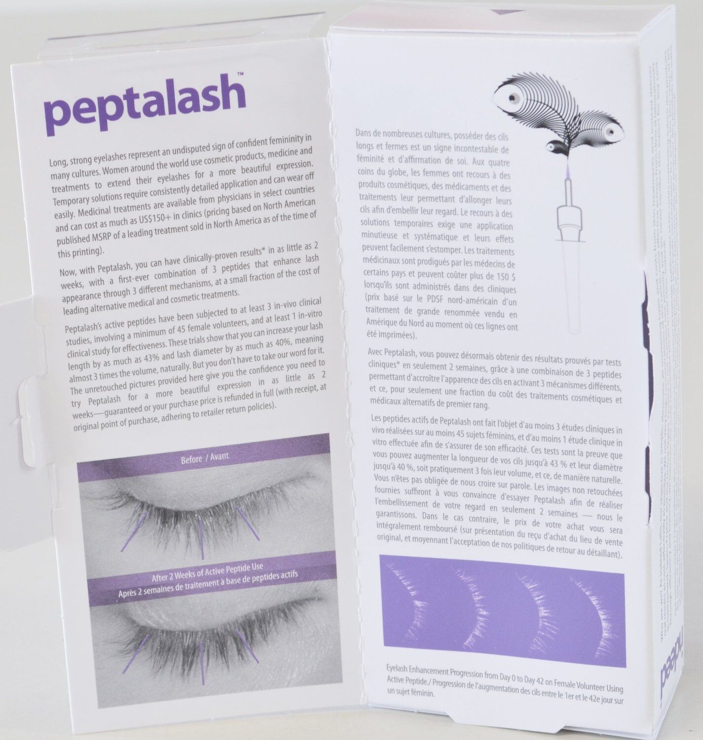 Peptalash Eye Lash Thickening Serum 5ml by Indeed Labs