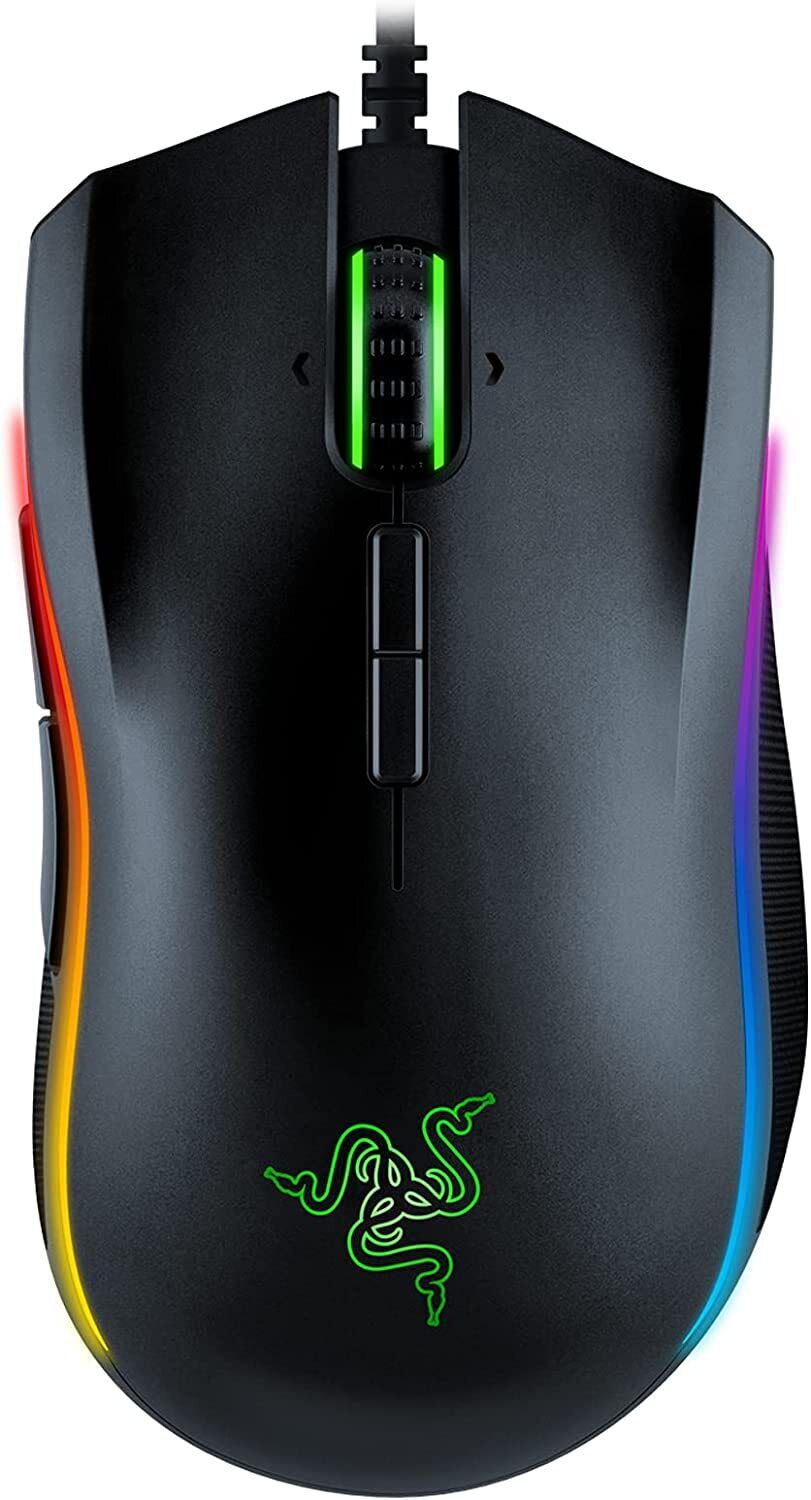 Razer Mamba Elite Gaming Mouse 16k DPI Chroma Mechanical Switches RGB