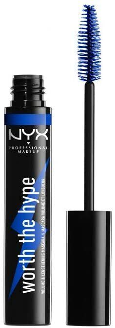 NYX Makeup Worth the Hype Volumizing & Lengthening Mascara Blue Purple