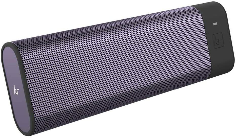 KitSound BoomBar+ Portable Wireless Bluetooth Speaker Metallic Purple