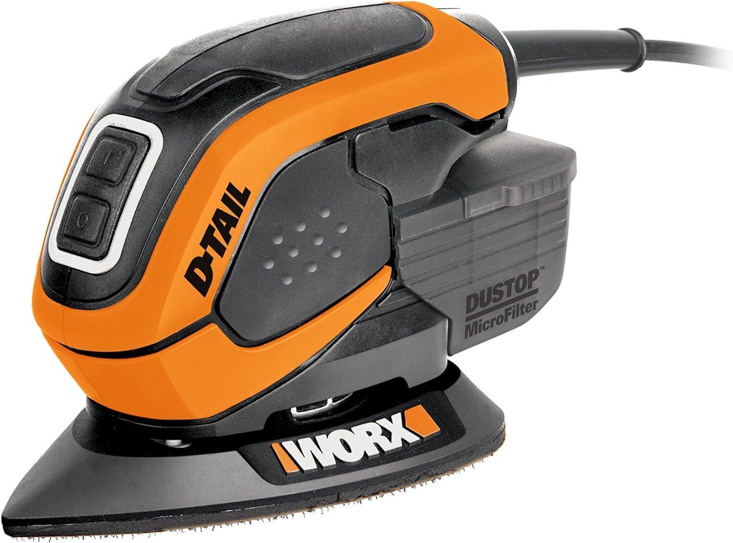 Detail Palm Sander with Accessories Worx D-Tail 65W Mains WX648