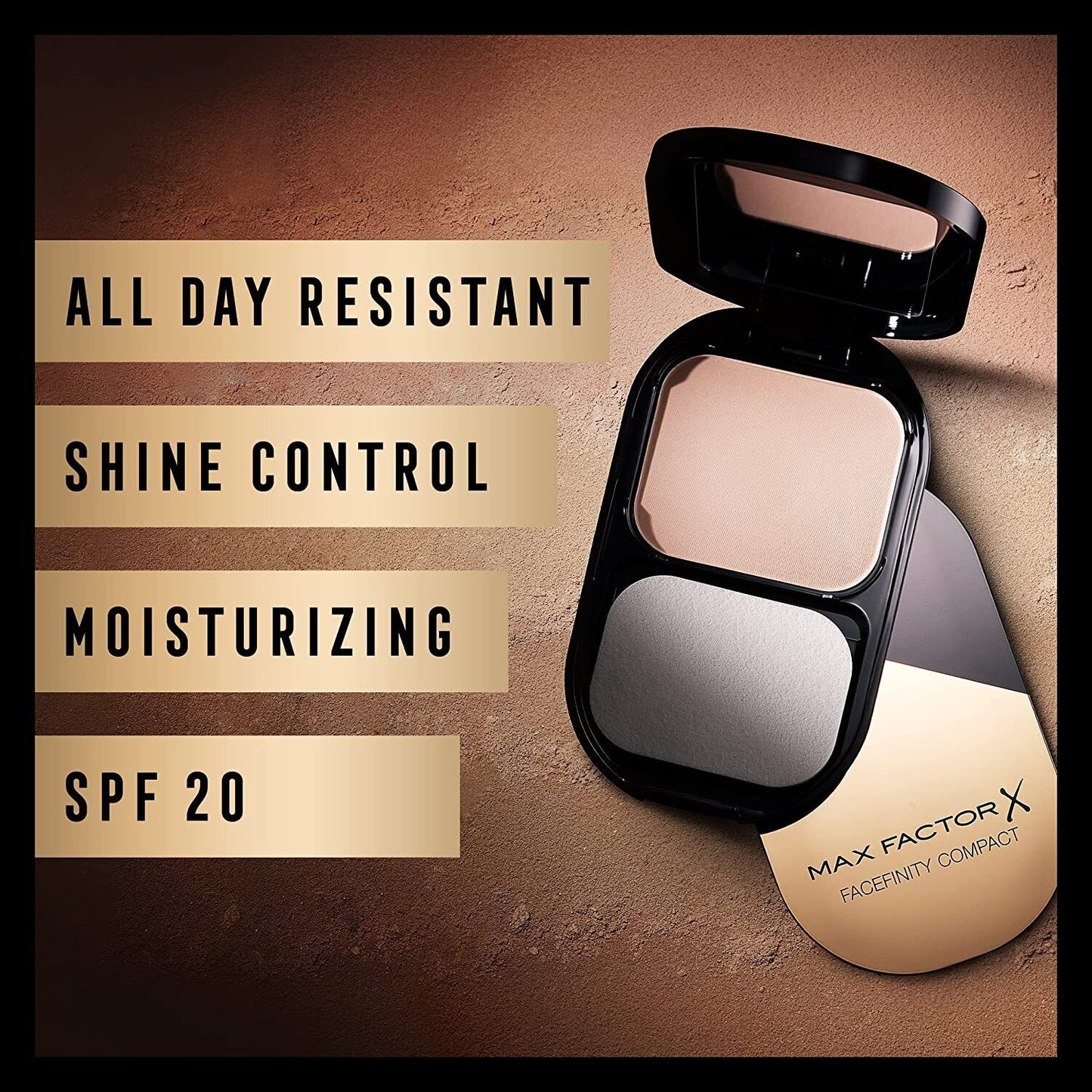 FaceFinity Compact Foundation Bronze 07 Max Factor SPF20 10g