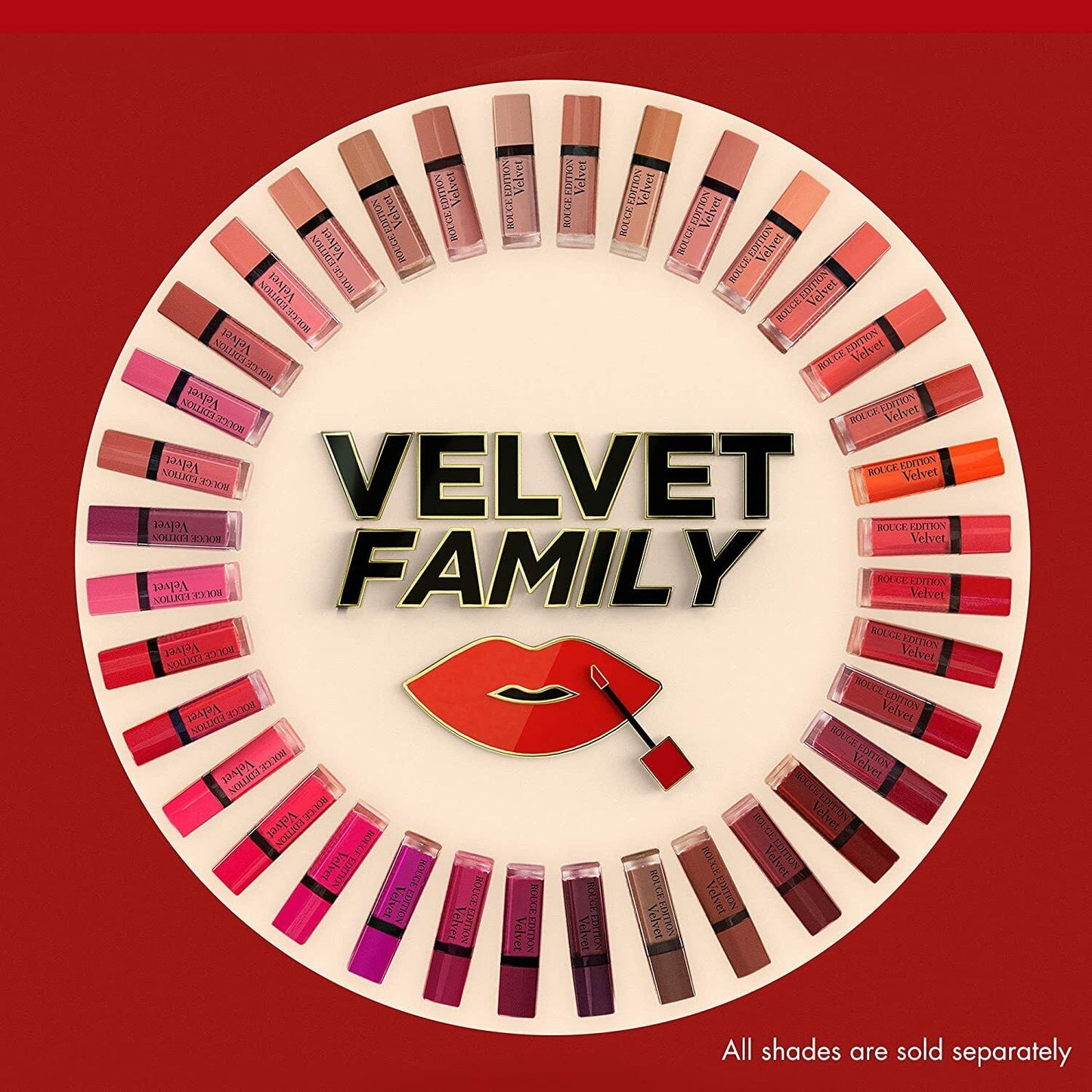 Bourjois Rouge Edition Velvet Soft Matt Lipstick 4 Choices