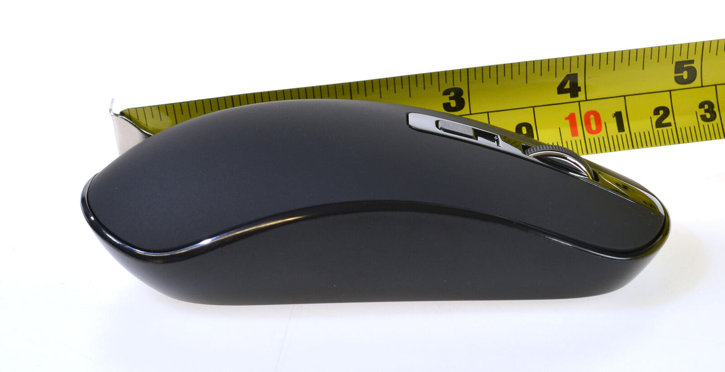 Wireless Mouse 2.4GHz Slim Silent Adjustable DPI Level Noiseless PC079