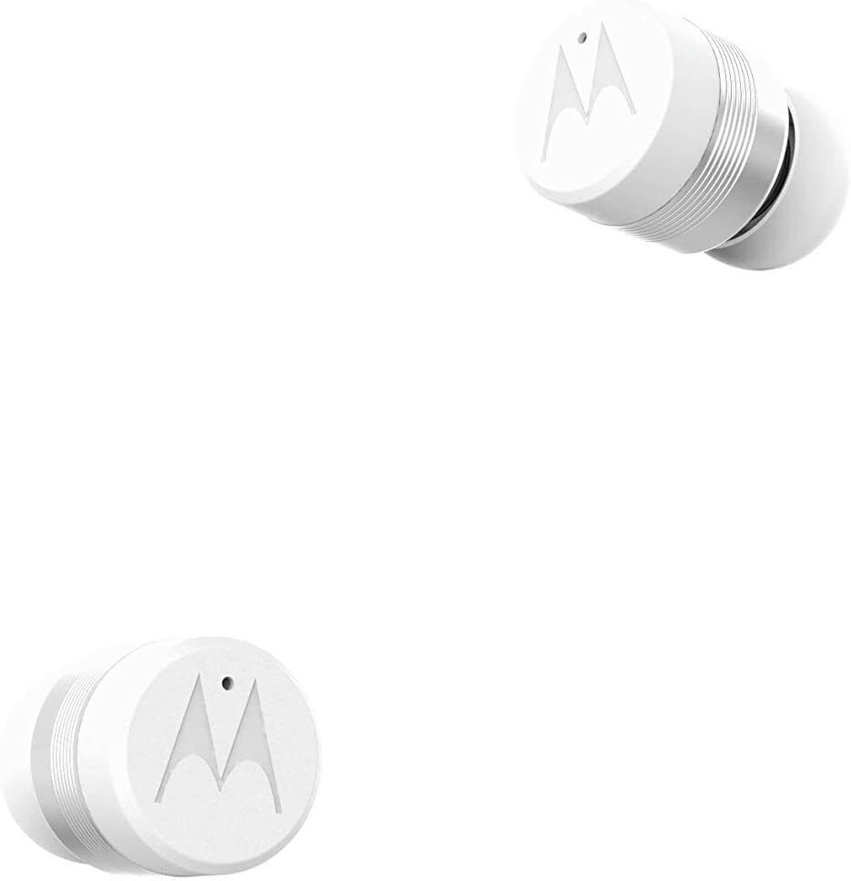 Motorola Verve Buds 120 White True Wireless Earphones  Siri Alexa Google