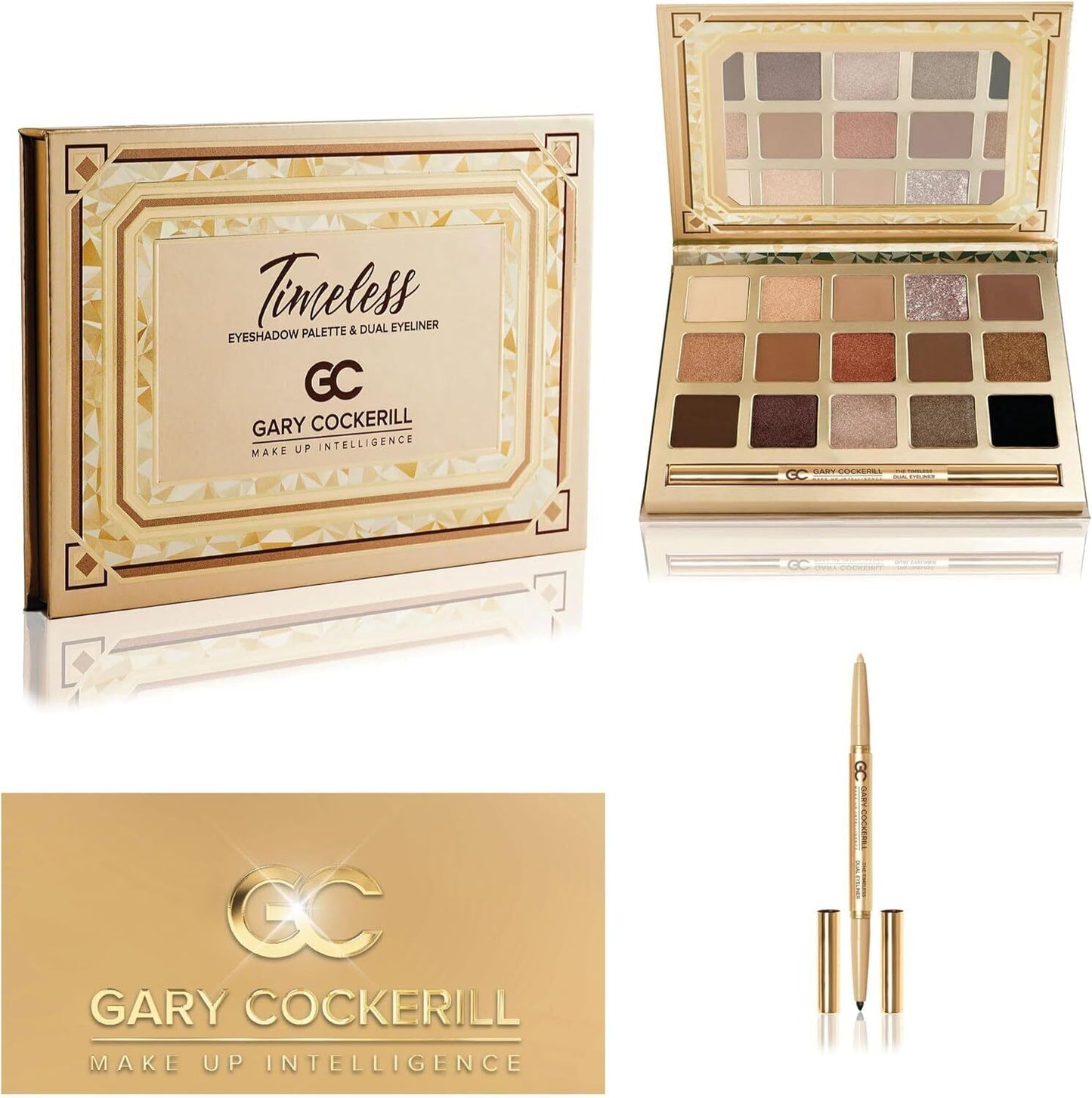 The Timeless Eyeshadow Palette And Dual Eyeliner Gary Cockerill