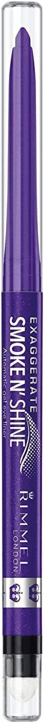 Rimmel London Exaggerate Smoke n Shine  Purple Craze 003 Gel Automatic Eye Liner