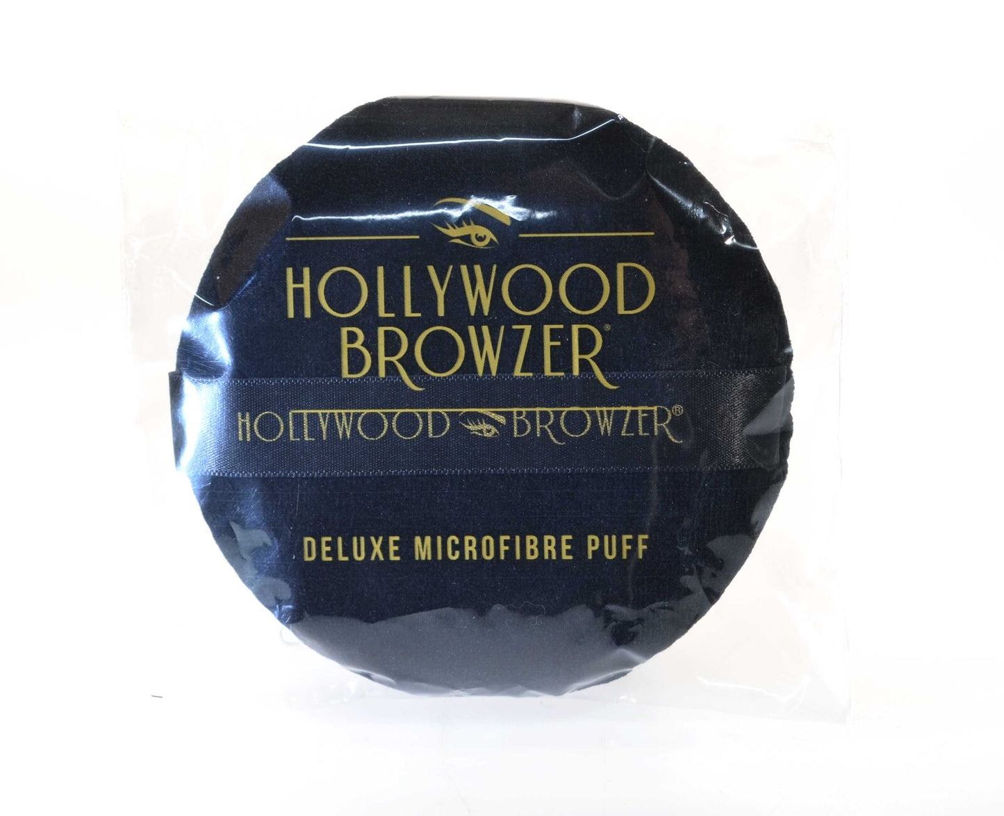 Holywood Browzer Deluxe Microfibre Puffs Twin Dermaplaning Powder Application