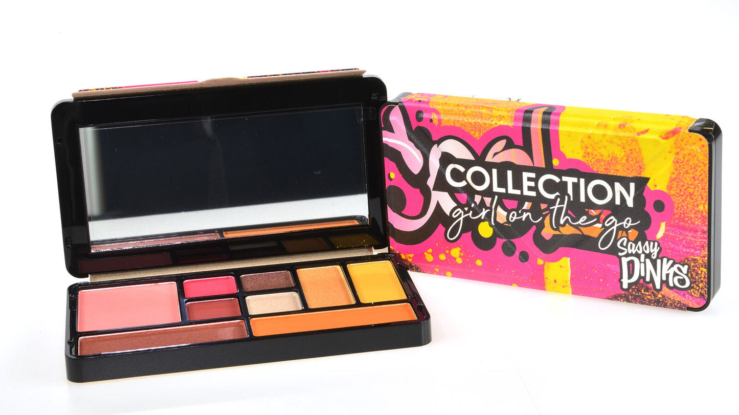 Sassy Pinks Girl On The Go Eye Shadow Palette Collection Cosmetics