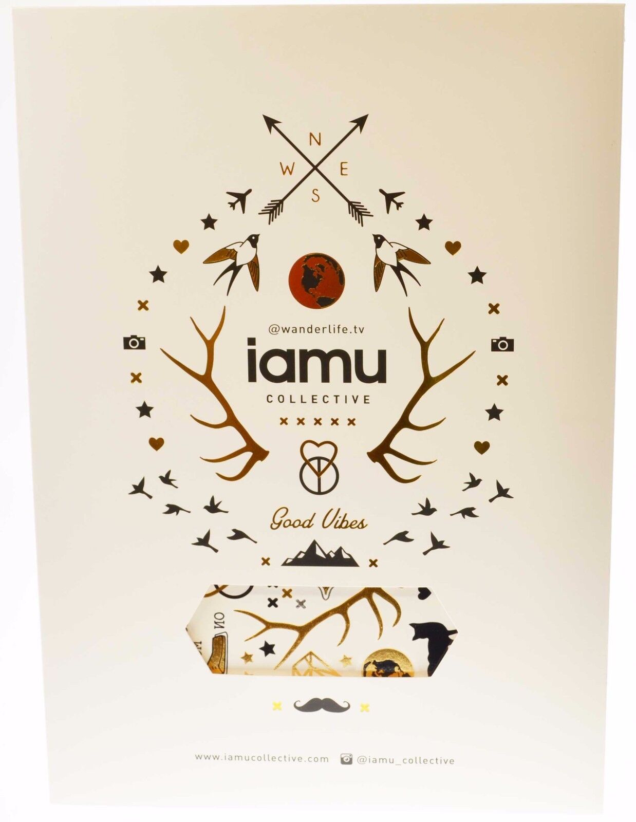 Iamu Collective Temporary Flash Tattoos Metallic Waterproof Mayan Egyptian