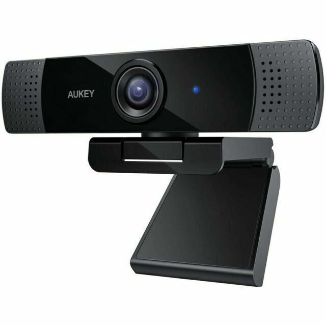 Webcam Dual Mic 1080P High Definition Aukey PC-LM1E Zoom Teams Chat