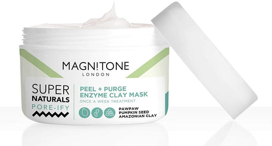 Magnitone SuperNaturals Pore-ify Peel + Purge Enzyme Clay Mask 50ml