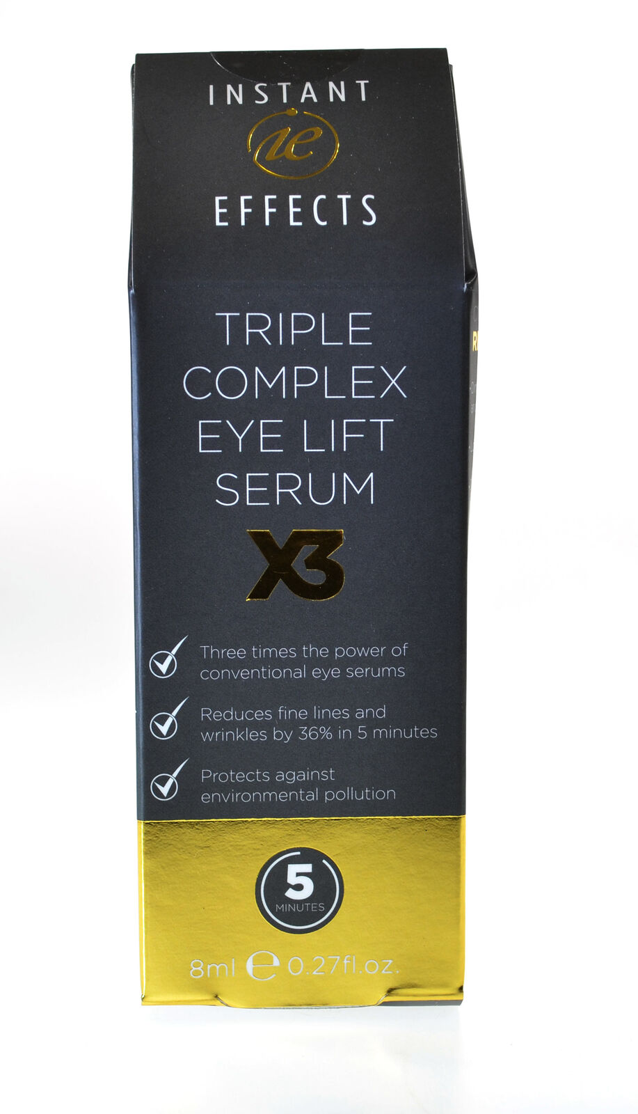 Triple Complex Eye Lift Serum Instant Effects 8ml Dark Eyes Bags Puffy Wrinkles