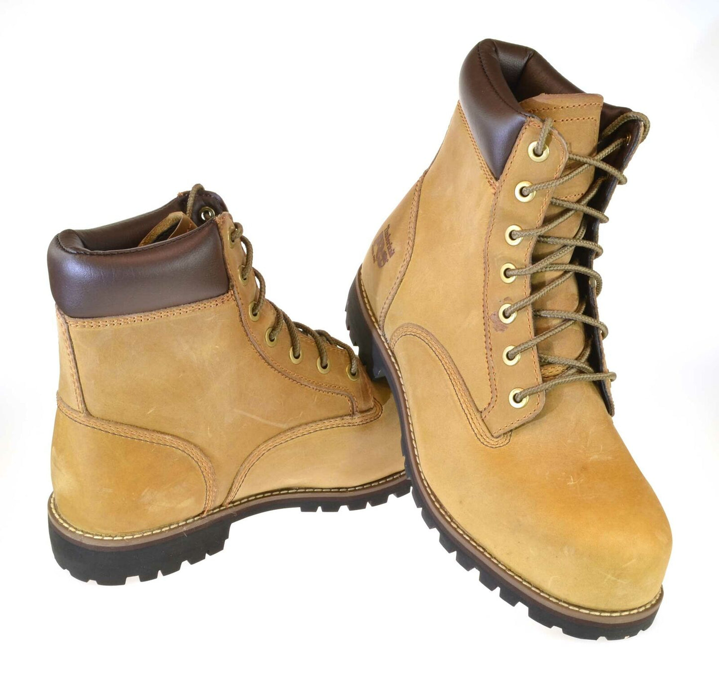 Classic Timberland Pro Eagle S3 Mens Leather Safety Work Boots Brown