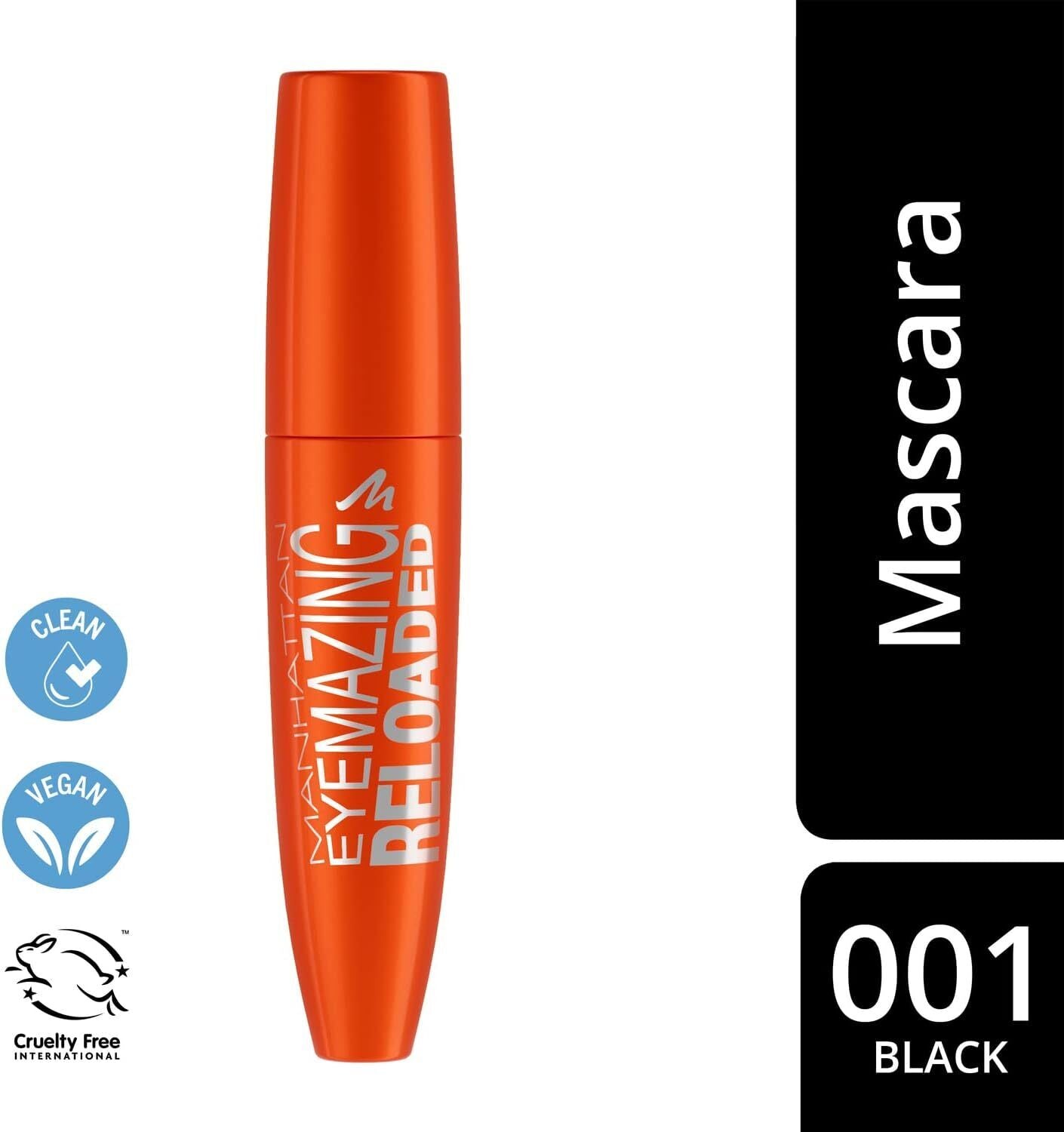 Eyemazing Reloaded Mascara Black Manhattan Rimmel Scandaleyes Extreme Volume