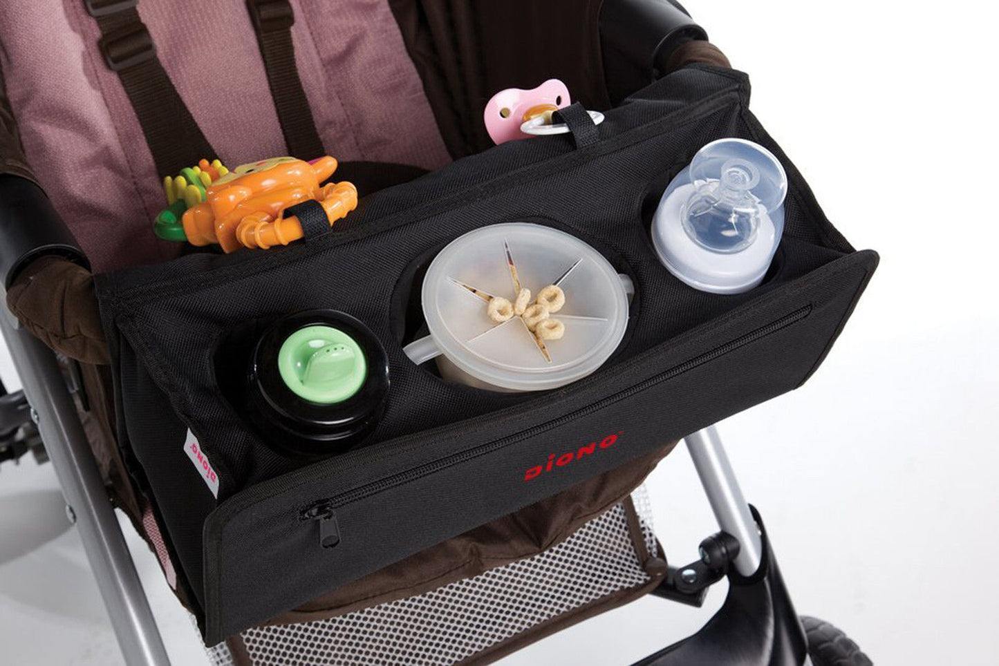 Sunshine Kids Insulated Buggy Tray for Baby Stroller Drinks Toys