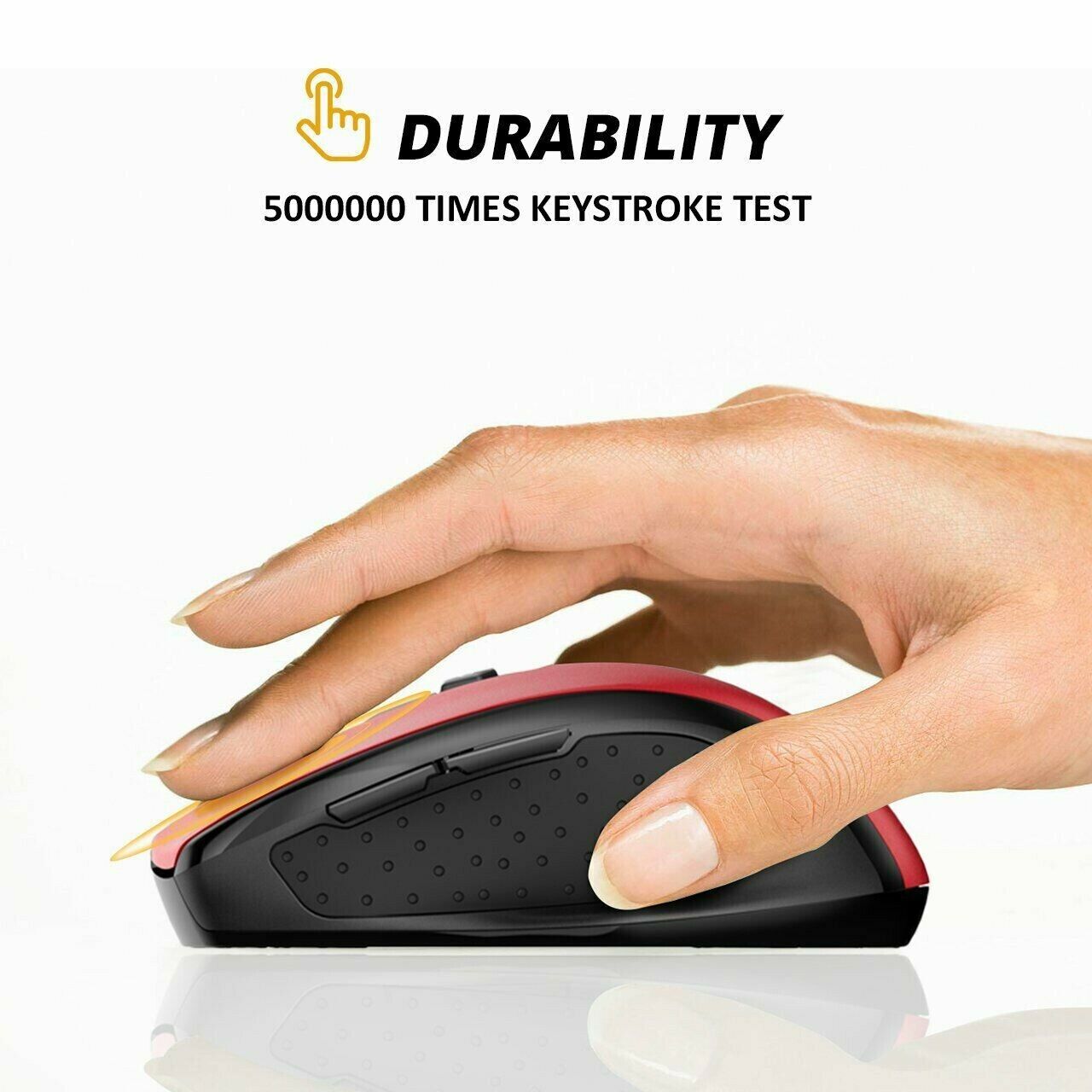 Wireless 2.4GHz Mouse 15m Range Compact Size Travel Portable Victsing D-09