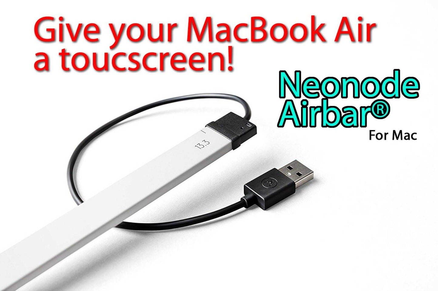 Neonode AirBar 13.3" Macbook Air Laptop Convert Screen to Touchscreen USB