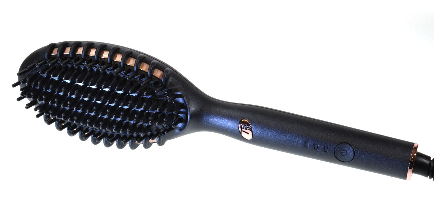 T3 Edge Smoothing Styling Straightening Heated Hot Brush 77582-UK