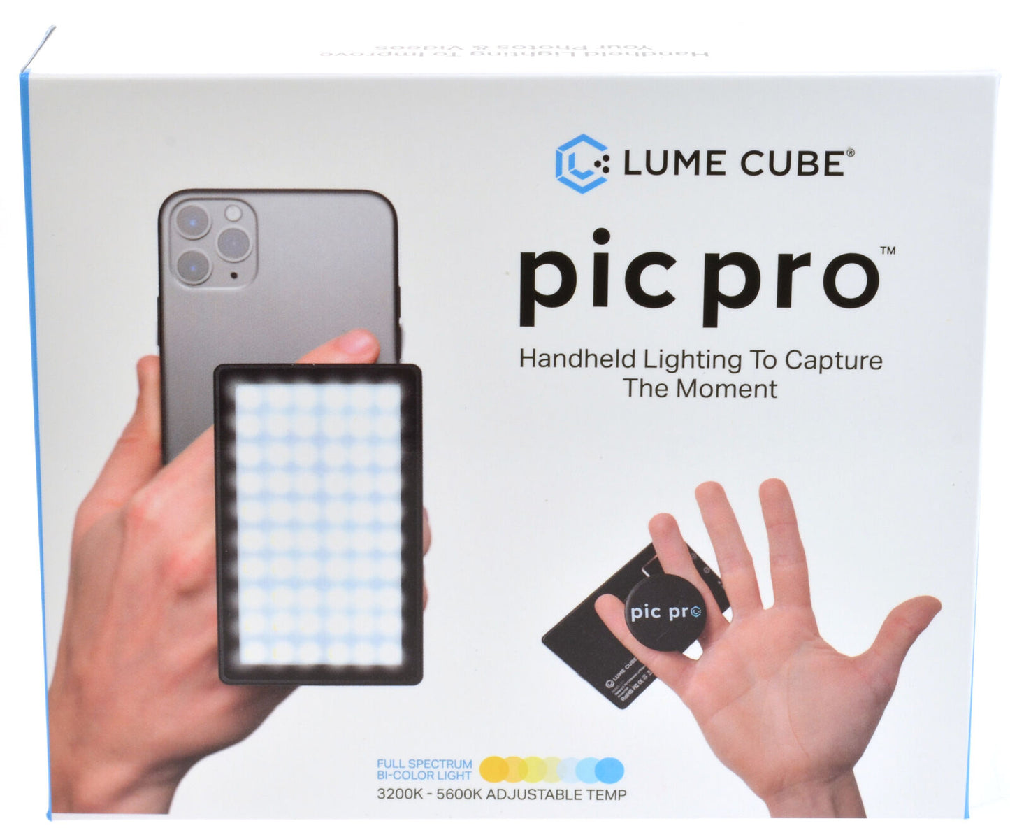 Lume Cube PicPro Compact Wireless Light Panel Variable Temperature & Intensity