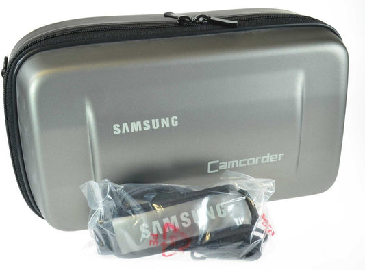 Samsung SC-D1T Large Silver Semi Rigid Camcorder & Accessory Case Shoulder Strap